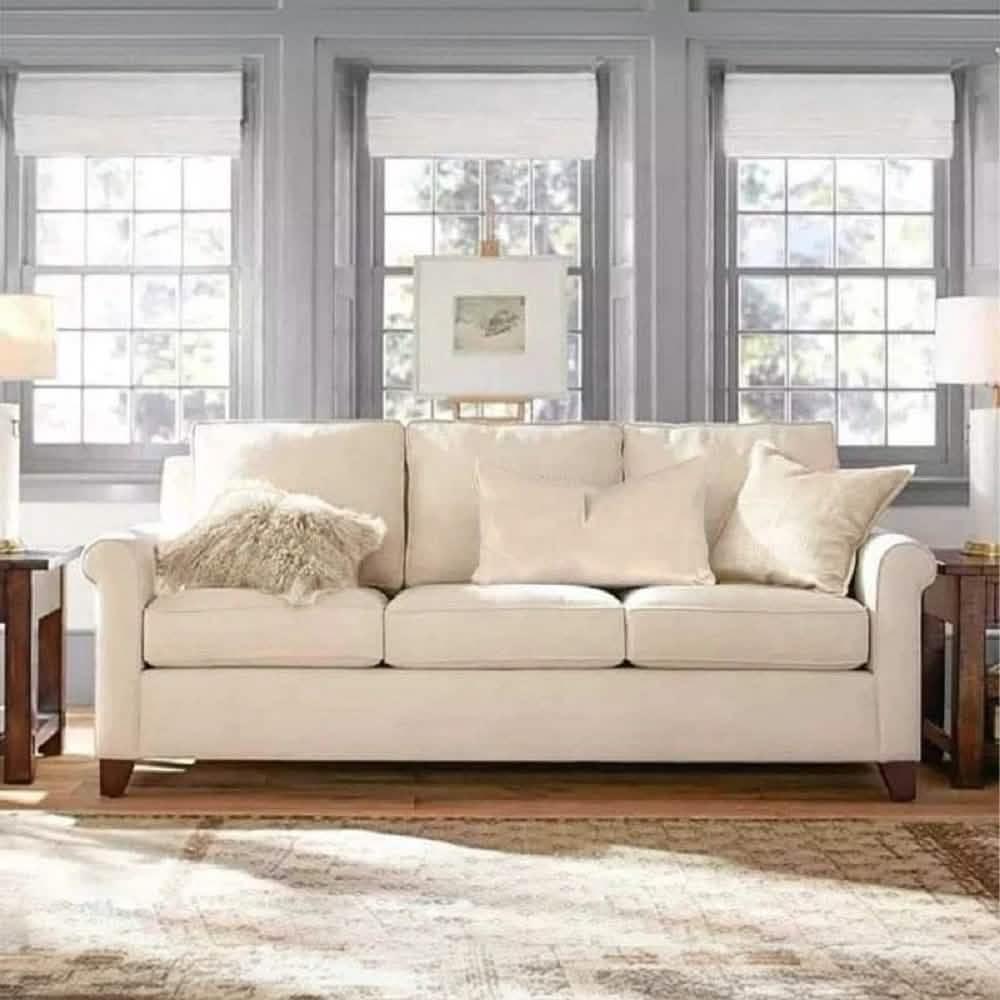 كنبة خشب زان أحمر، 210*70*95 سم