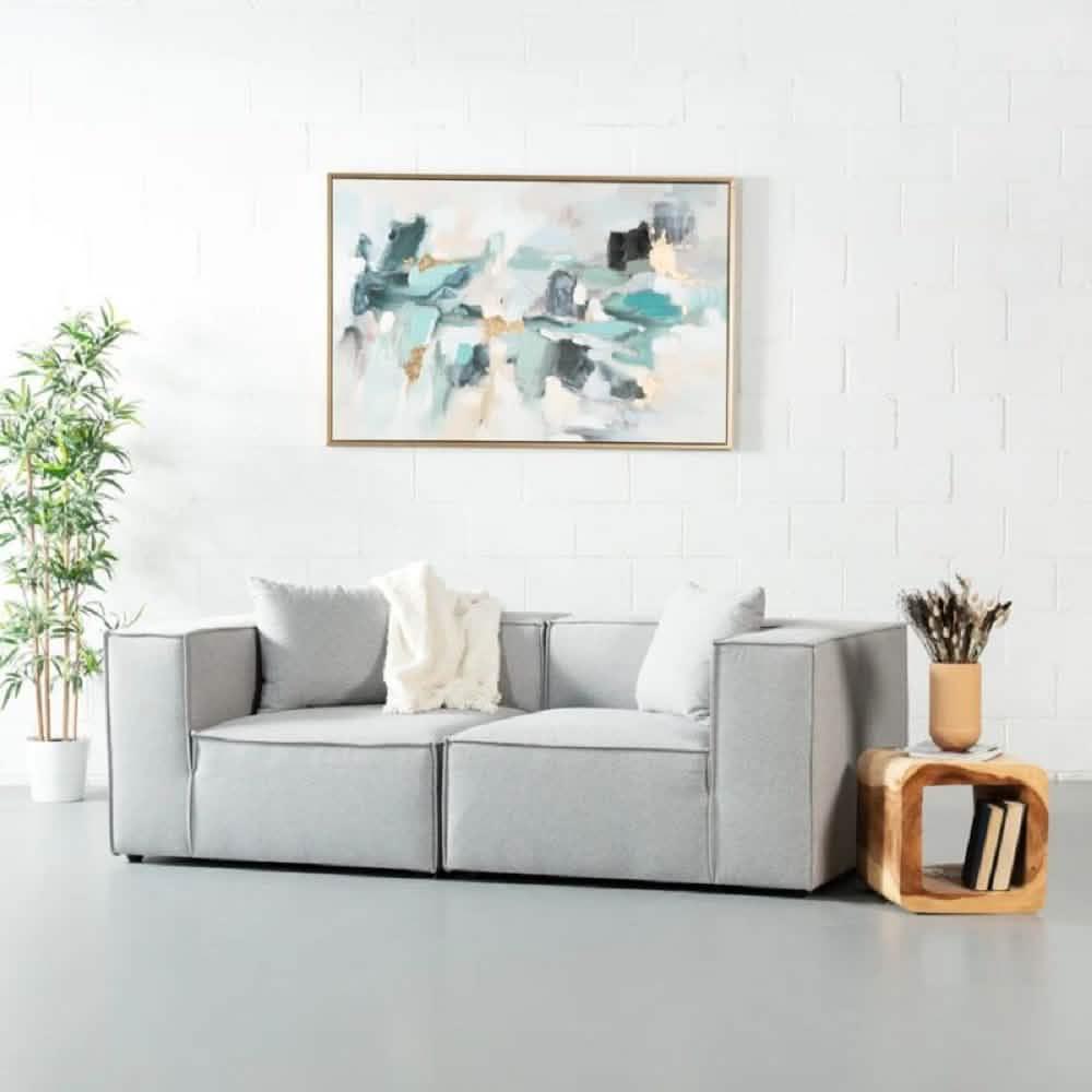 كنبة خشب زان أحمر، 200*65*75 سم