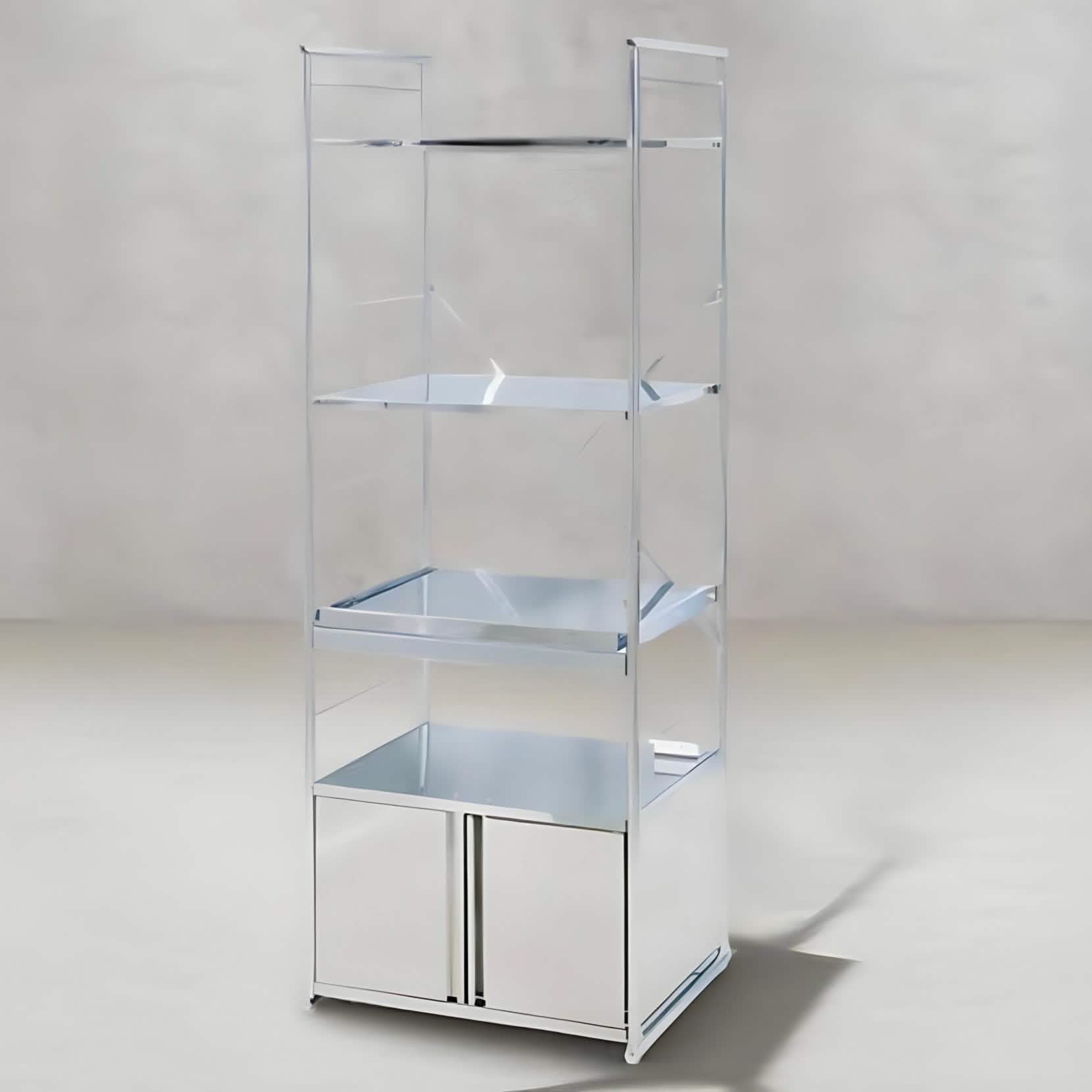 وحدة أرفف معدنية، 90*40*200 سم