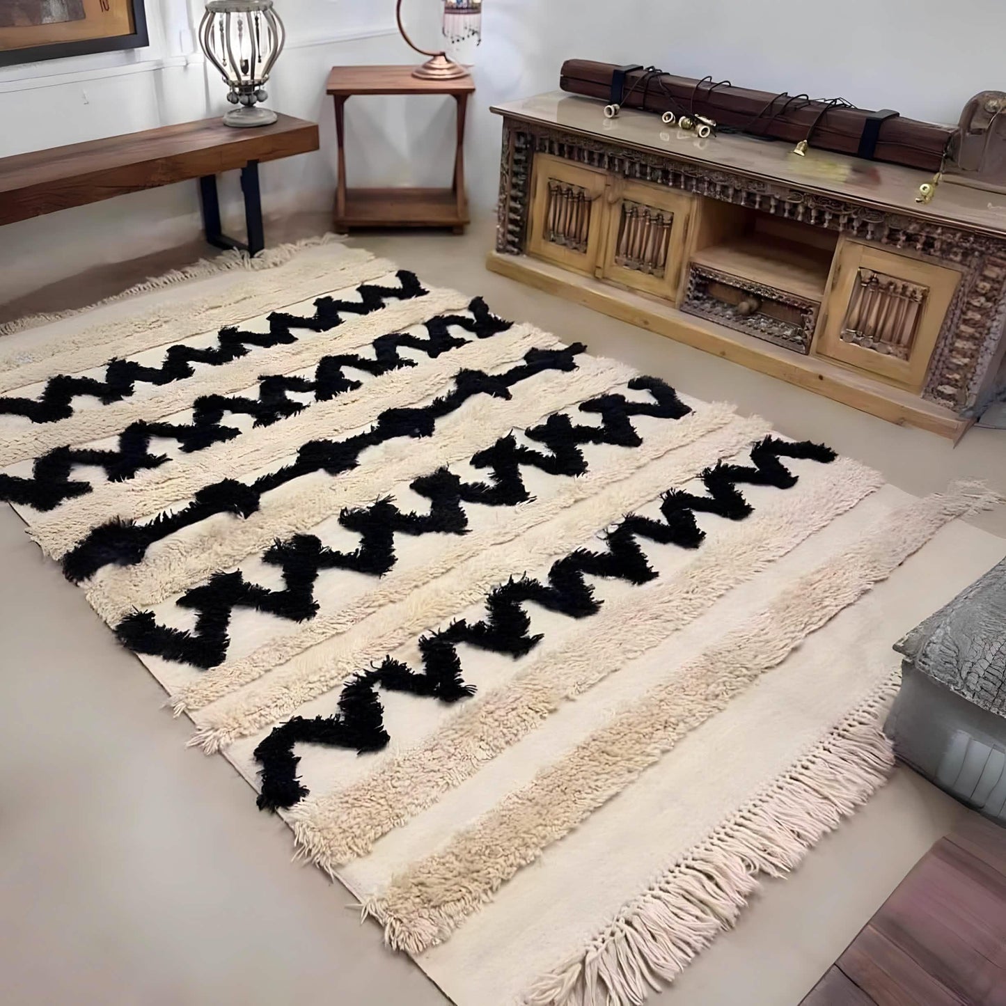 سجادة صوف، 150*200 سم