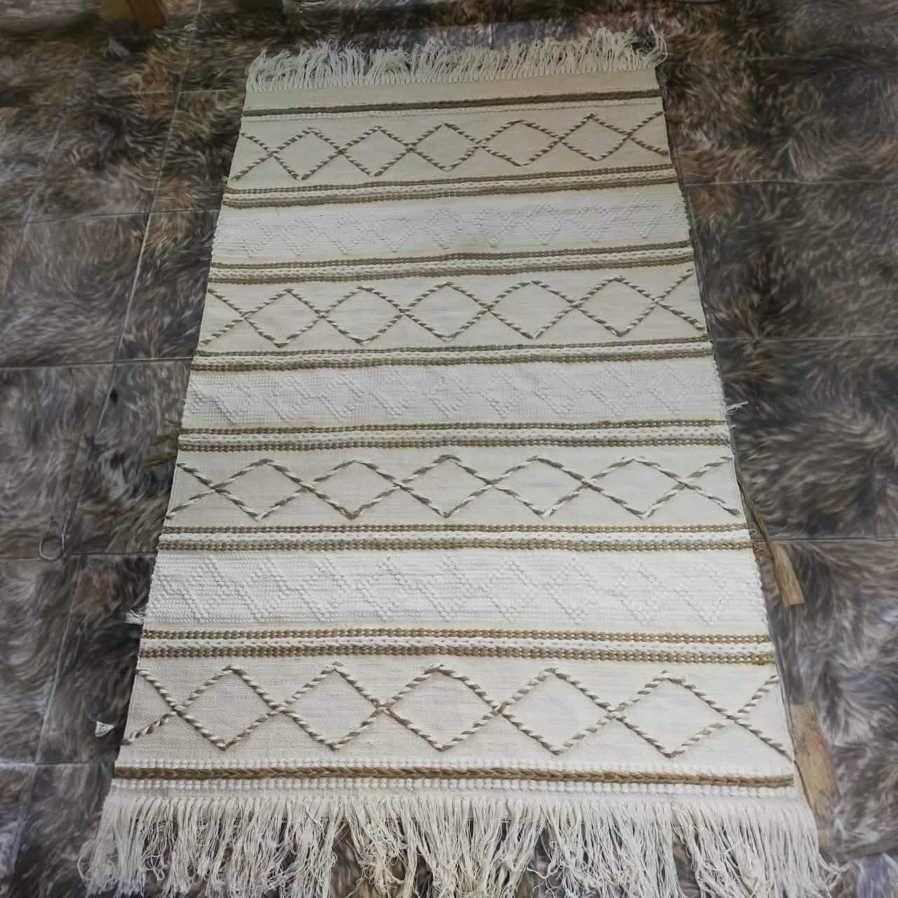 سجادة صوف، 100*200 سم