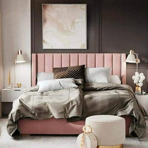 سرير فردي خشب كونتر و زان، 123*205*120 سم