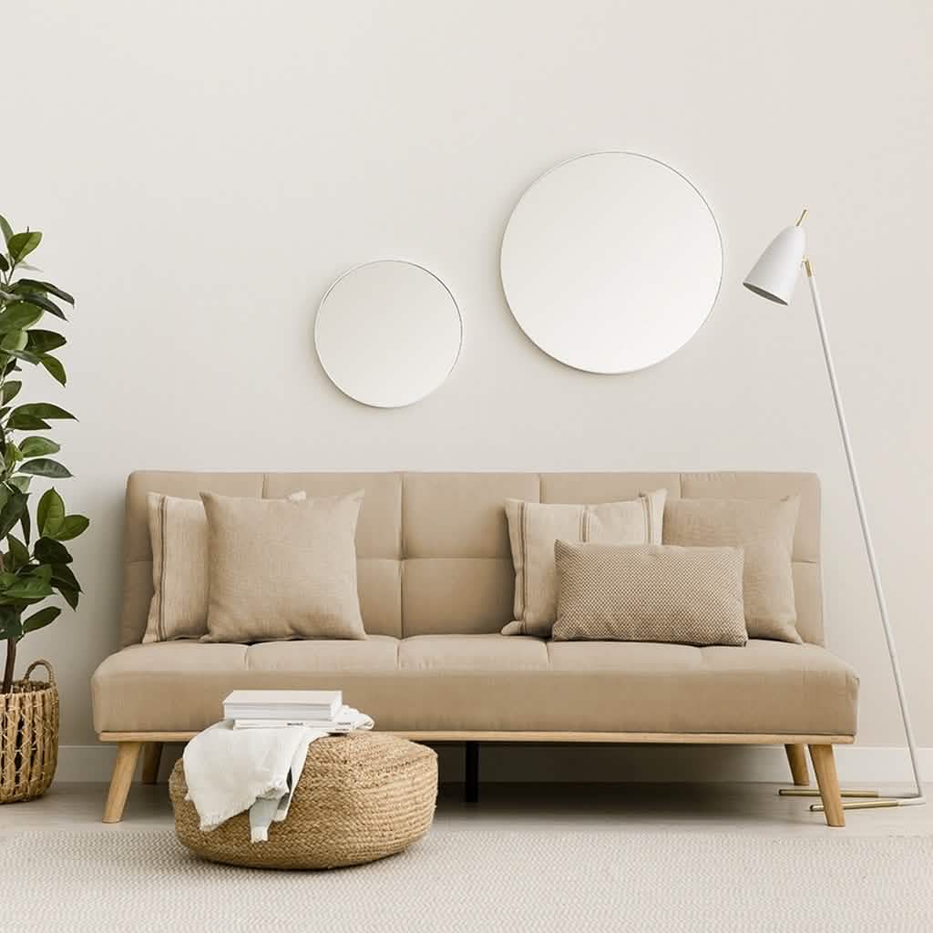 كنبة خشب زان، 190*80*90 سم