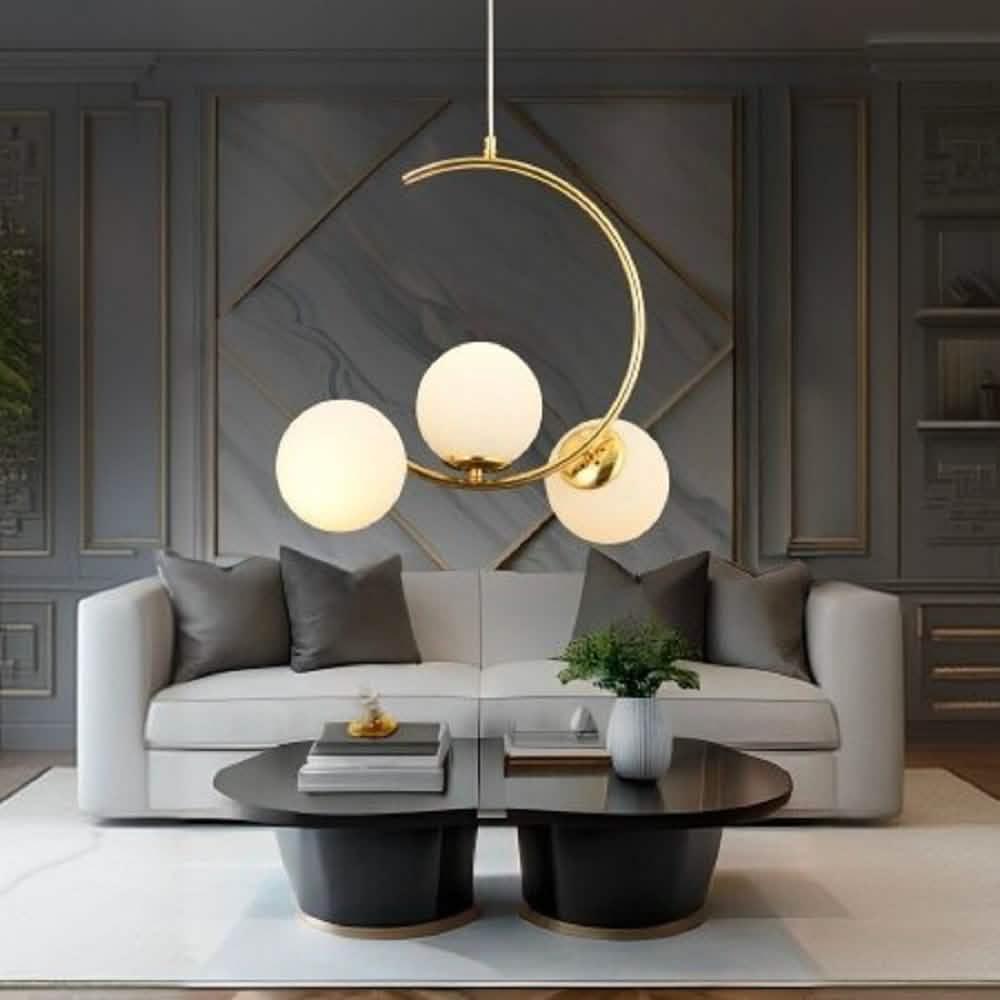 نجفة ستيل، 35*70 سم