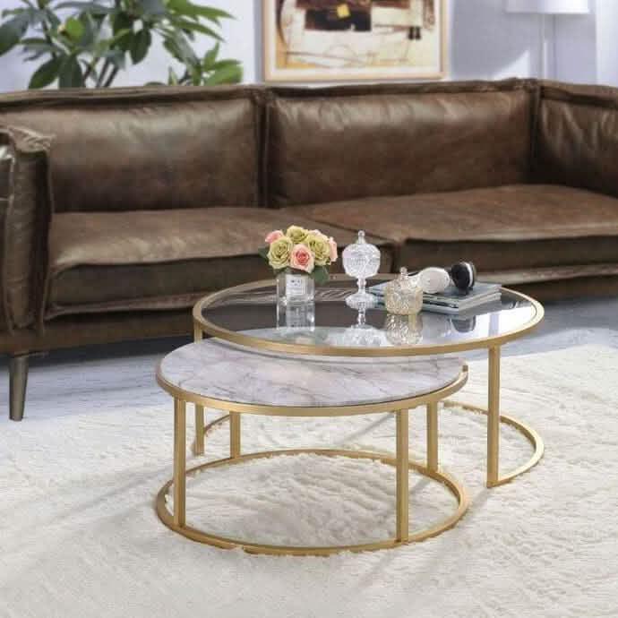 تسوق الأن من هومكس ترابيزة قهوة متداخلة معدن - STA41 بأفضل سعر وأفضل جودة