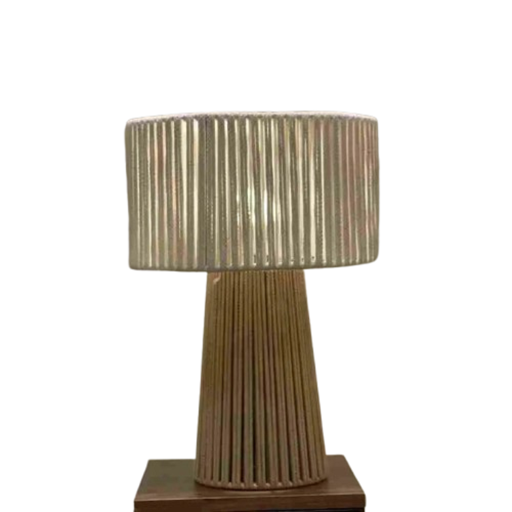 أباجورة خيوط مكرمية، 40*50 سم