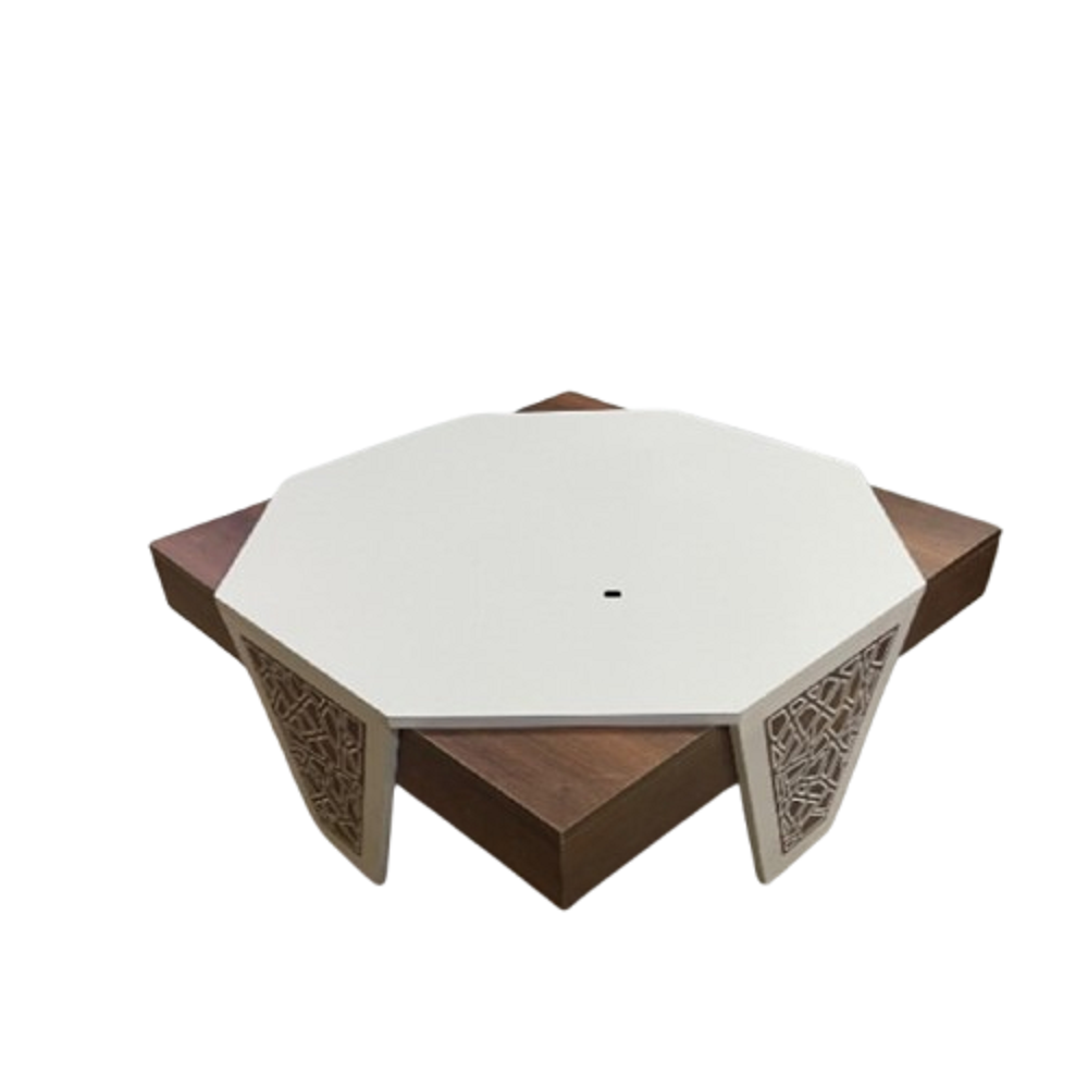 ترابيزة قهوة خشب ام دي اف، 95*95*40 سم