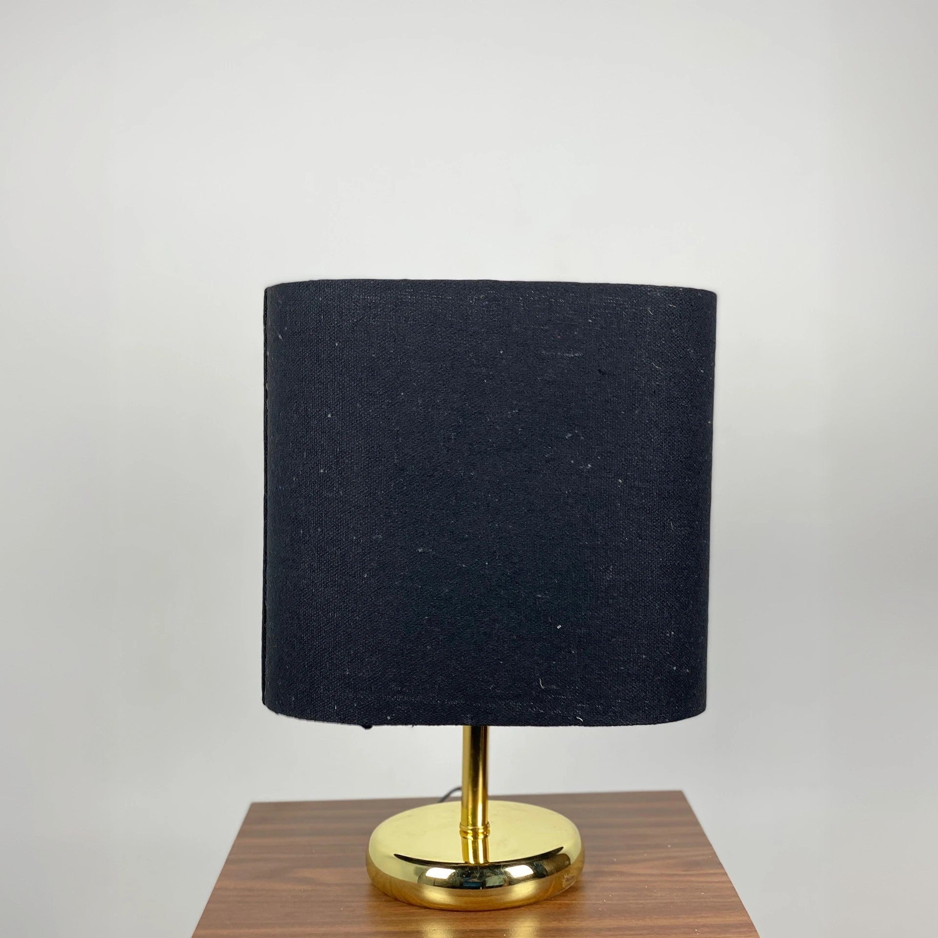 أباجورة ستيل وقماش، 15*32 سم