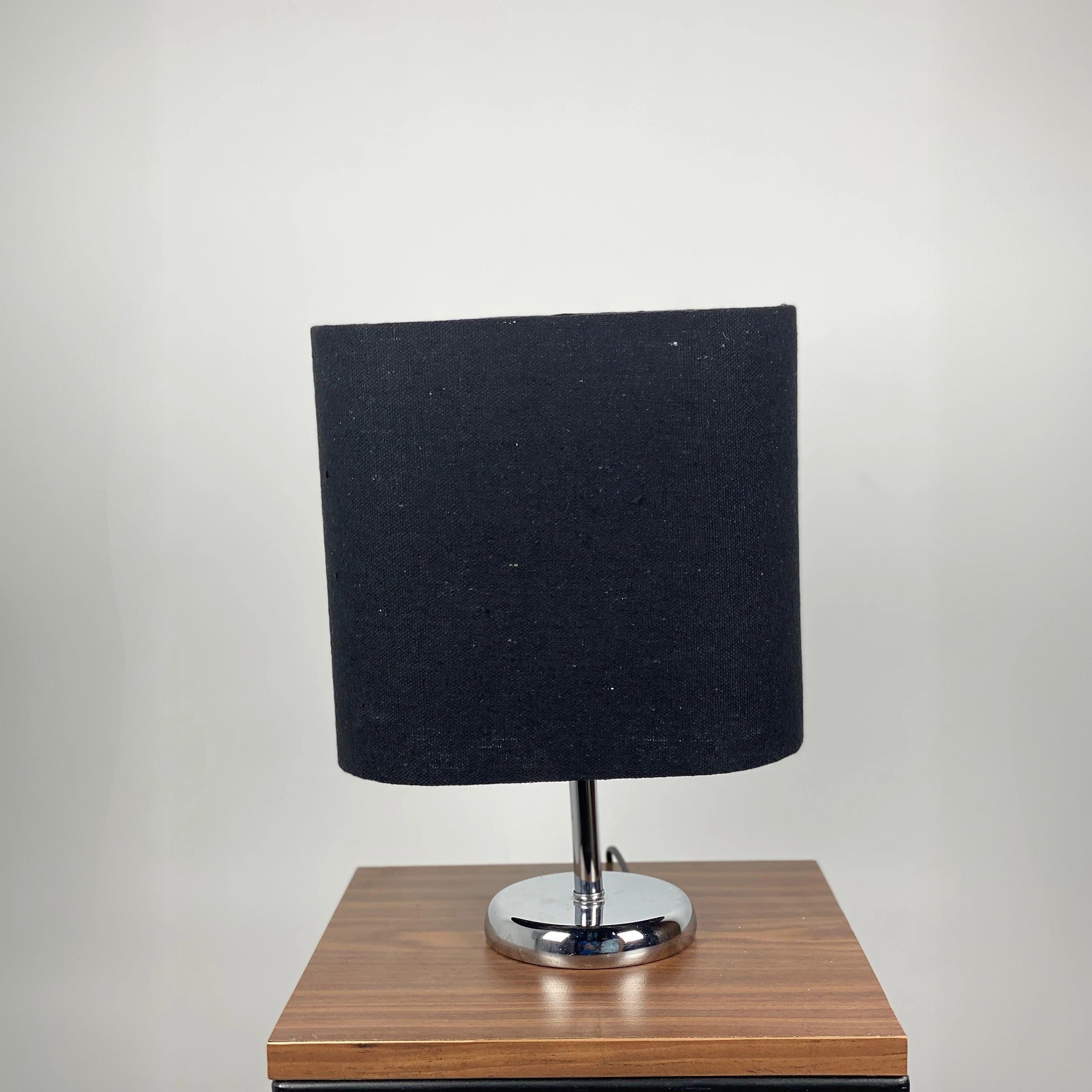 أباجورة ستيل وقماش، 15*32 سم