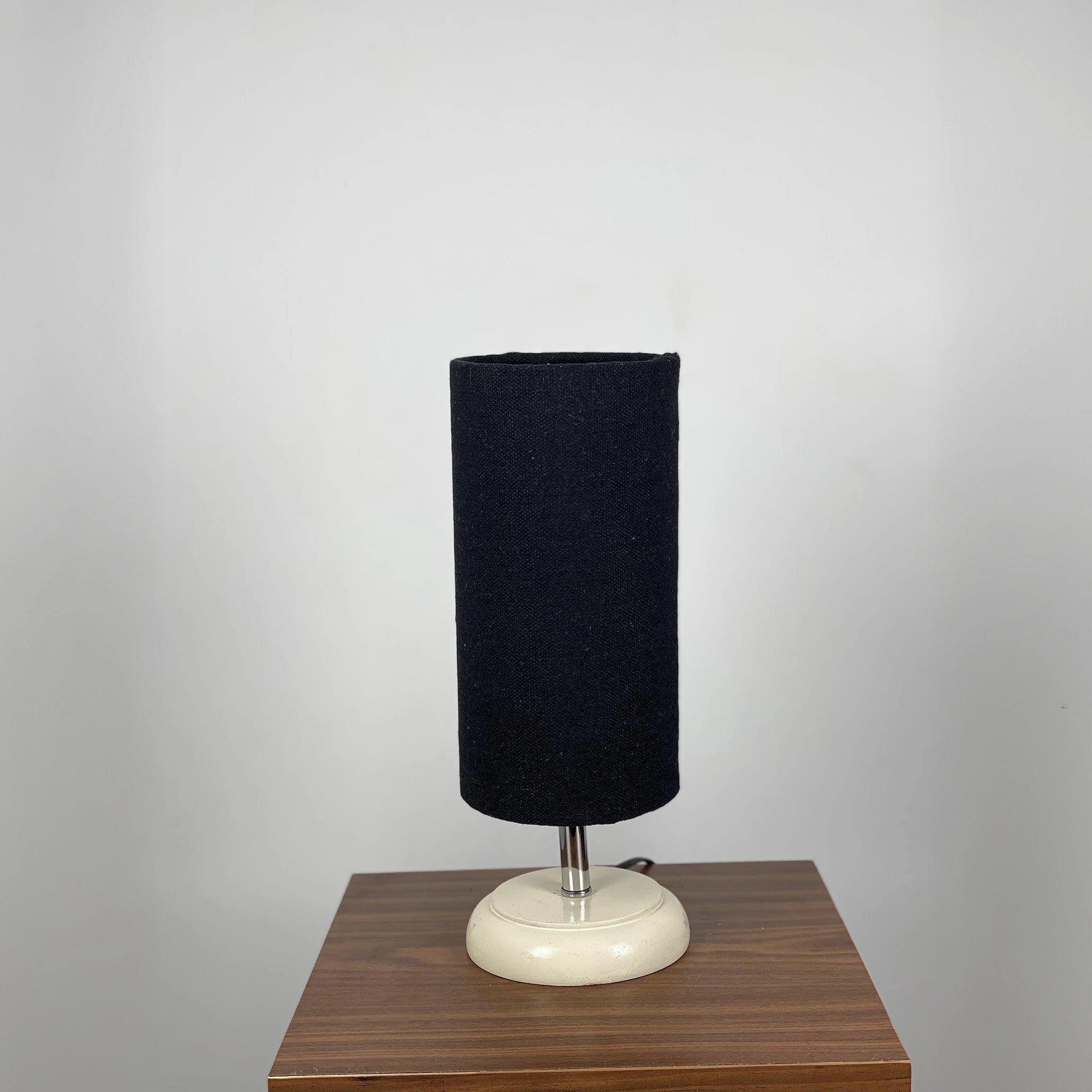 أباجورة ستيل وقماش، 12*32 سم