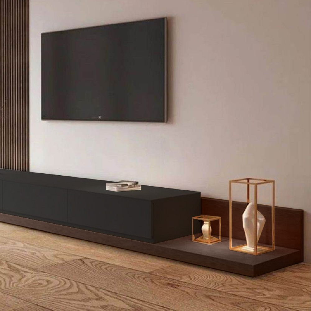 ترابيزة تليفزيون خشب ام دي اف، 180*40*40 سم