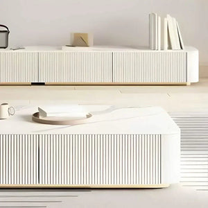 تسوق الأن من هومكس طقم ترابيزات أبيض خشب ام دي اف - CLG711 بأفضل سعر وأفضل جودة