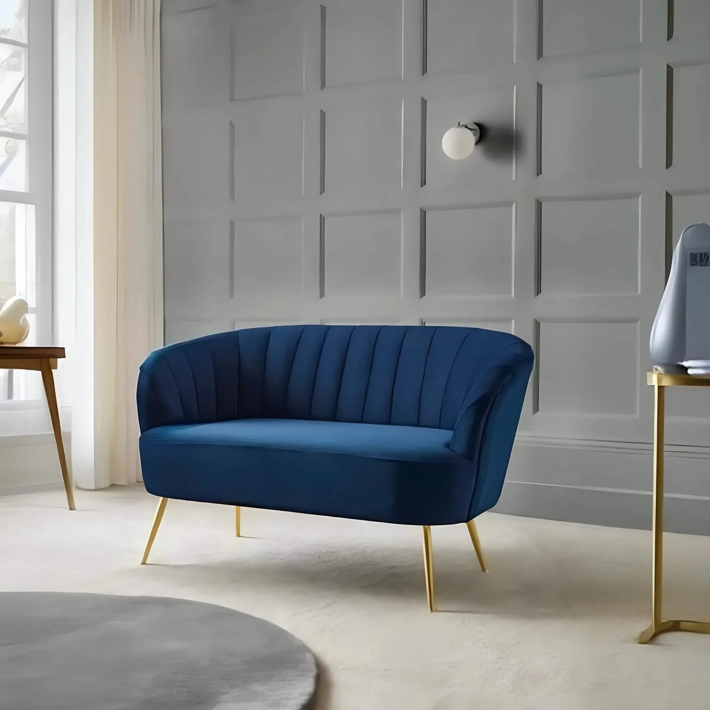 كنبة خشب زان أحمر، 160*65*90 سم