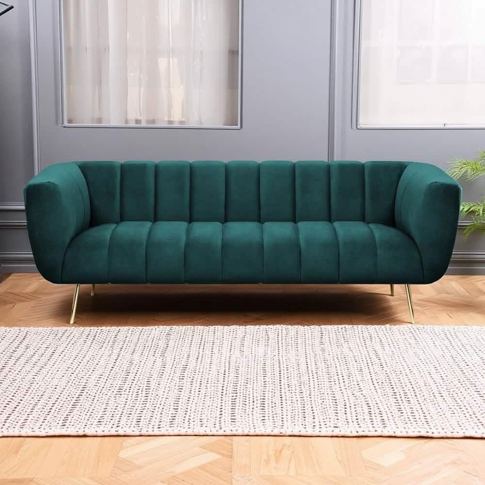 كنبة خشب زان أحمر، 210*65*80 سم