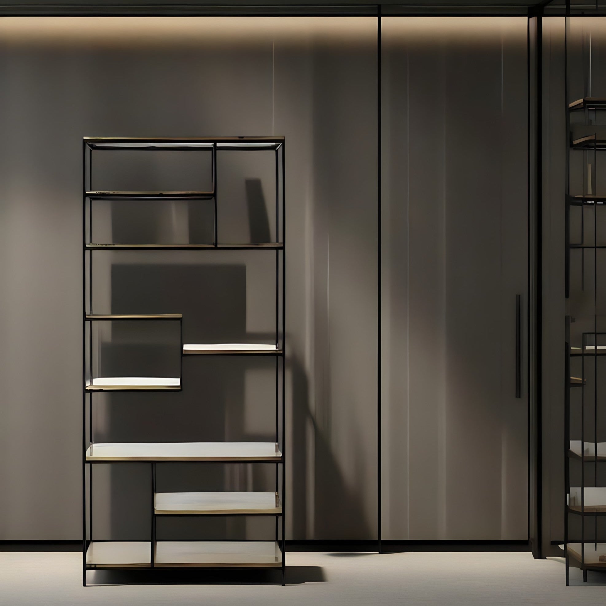 وحدة أرفف معدن، 120*40*200 سم