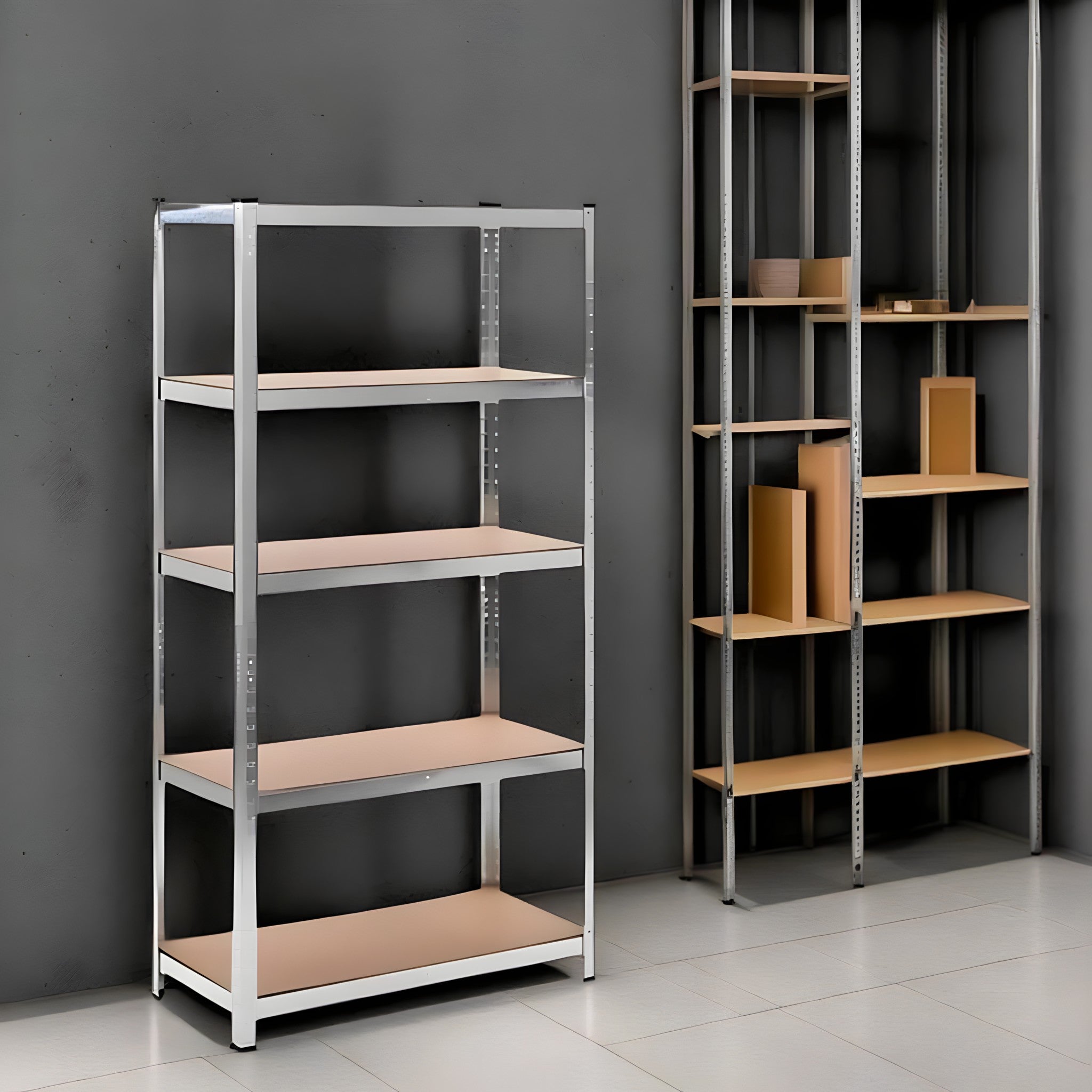 وحدة أرفف معدن، 90*40*200 سم