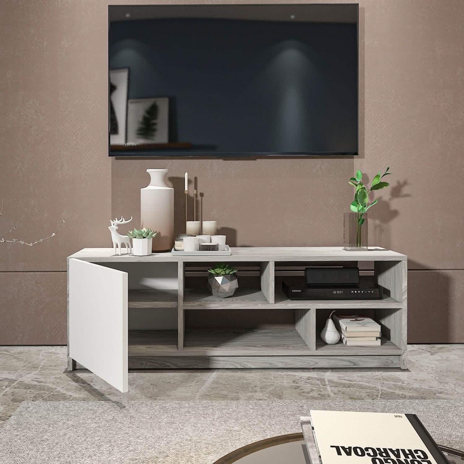 تسوق الأن من هومكس ترابيزة تليفزيون متعددة الأرفف - ZAT22 بأفضل سعر وأفضل جودة