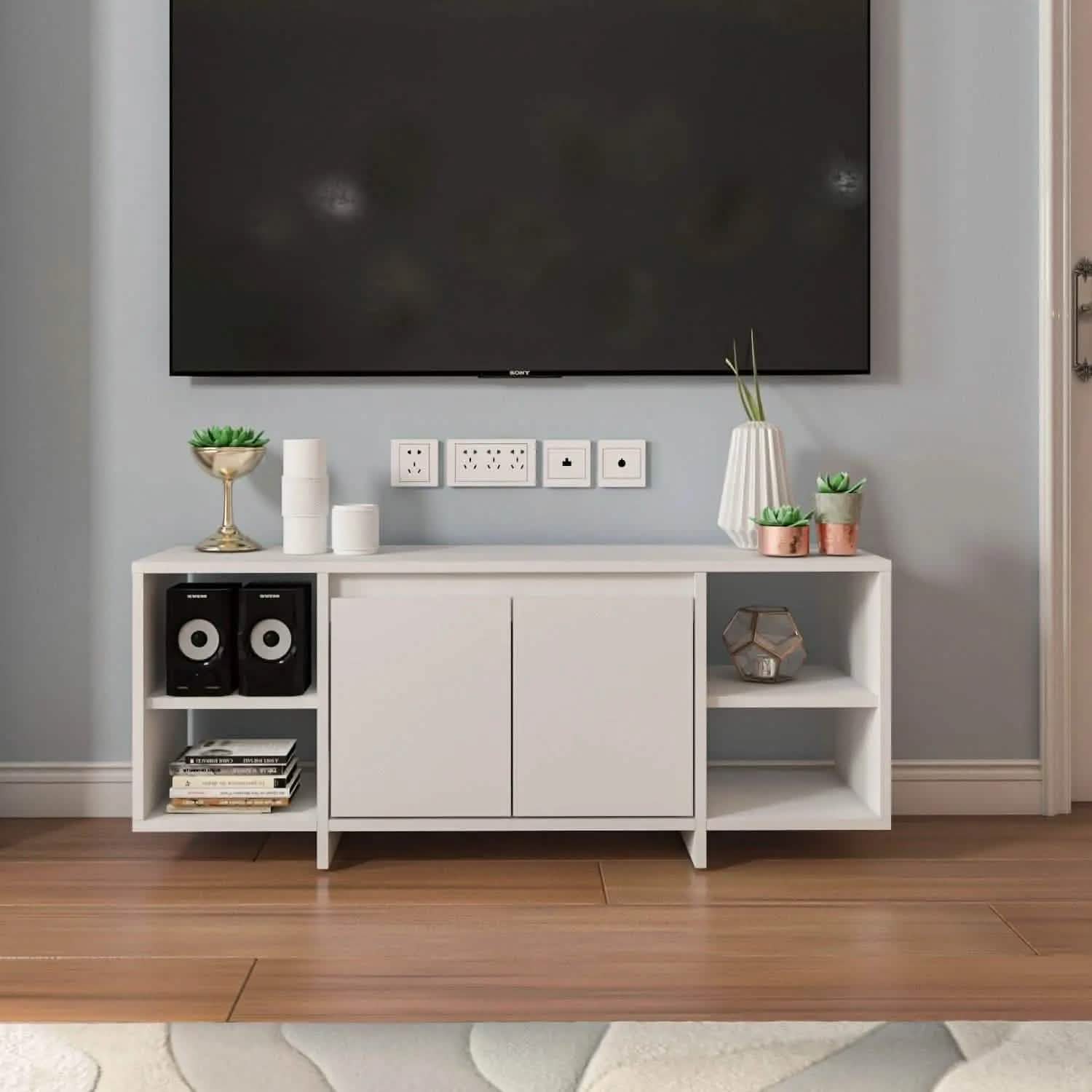 تسوق الأن من هومكس  ترابيزة تليفزيون بأرفف قلاب للتخزين - ZAT23 بأفضل سعر وأفضل جودة