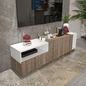 ترابيزة تليفزيون ام دي اف، 160*35*45 سم