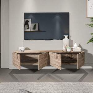 تسوق الأن من هومكس ترابيزة تليفزيون معلقة خشبي - ZAT29 بأفضل سعر وأفضل جودة