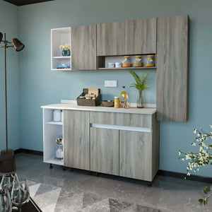 مطبخ ام دي اف، 3 قطع