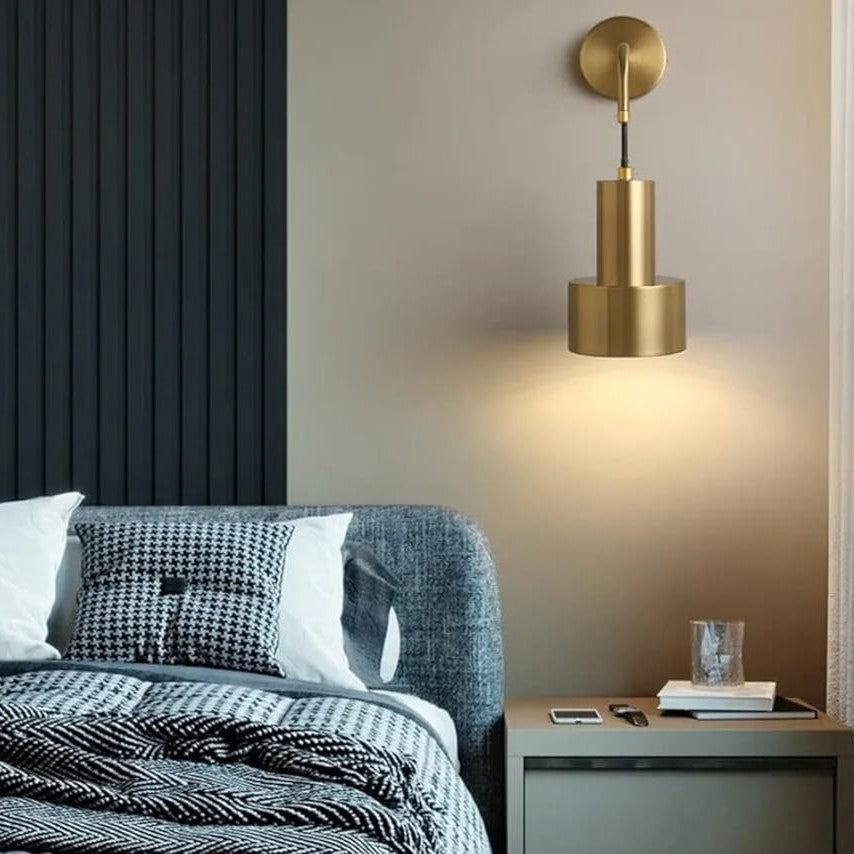 ابليك معدن، 12*40 سم - ذهبي