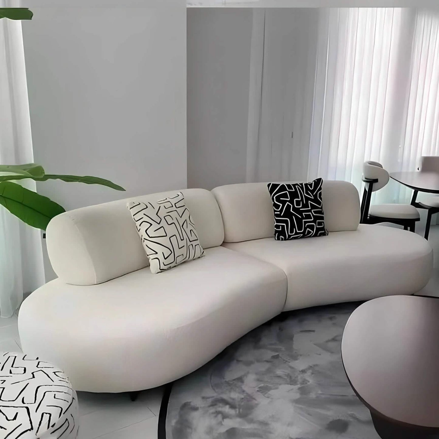 كنبة خشب طبيعي 240*80*70 سم - AOF5