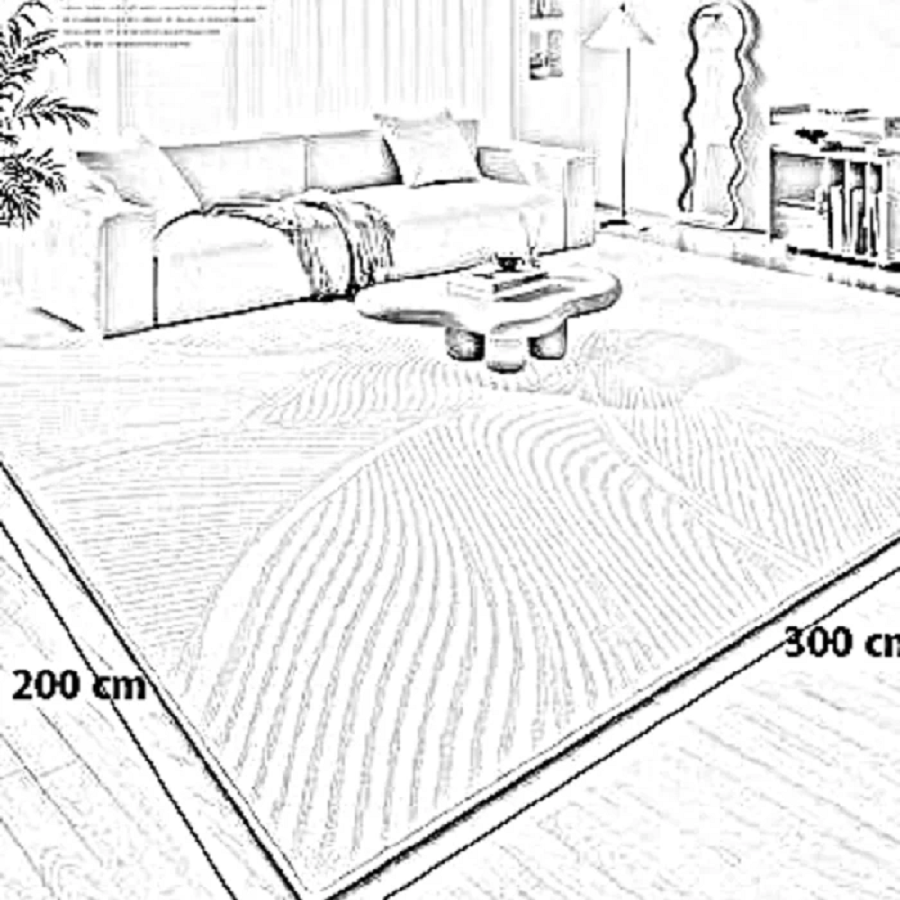 سجادة قطن و حرير، 200*300 سم