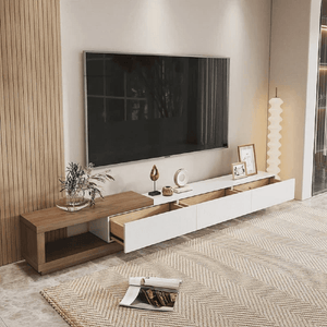 ترابيزة تليفزيون خشب ام دي اف، 210*40*35 سم