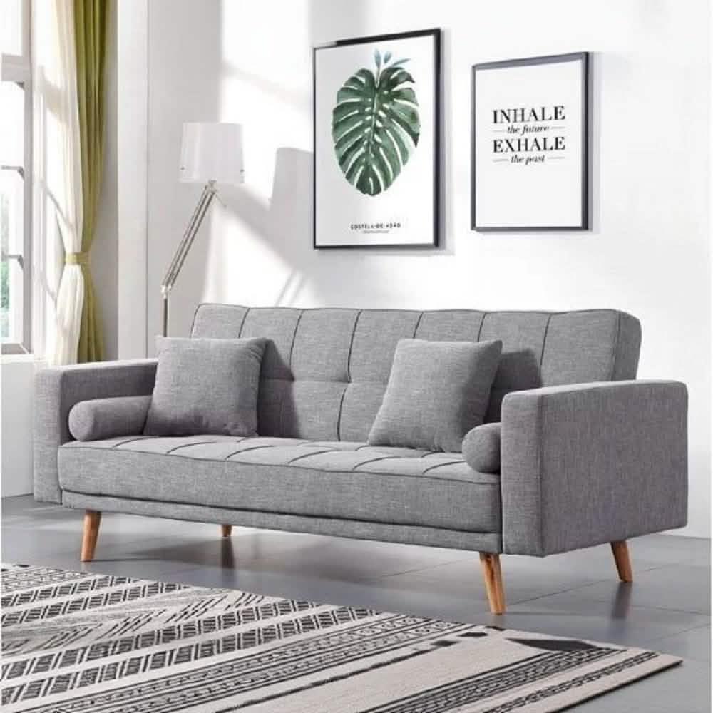 كنبة سرير خشب زان أحمر، 210*70*95 سم