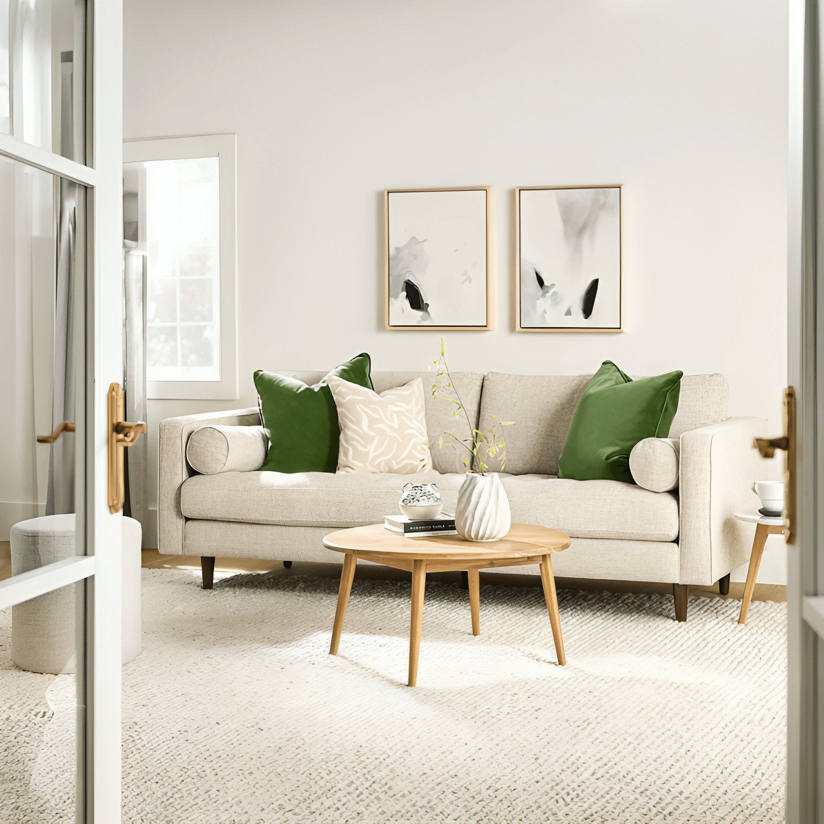 كنبة خشب زان 180*85*70 سم - MAS63 - Homix