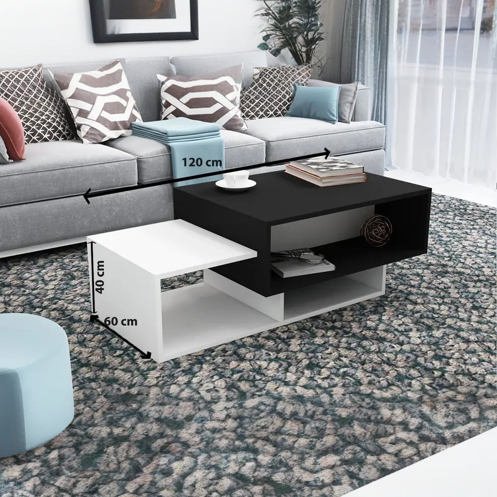 ترابيزة قهوة ام دي اف 120*60*40 سم - CLG338