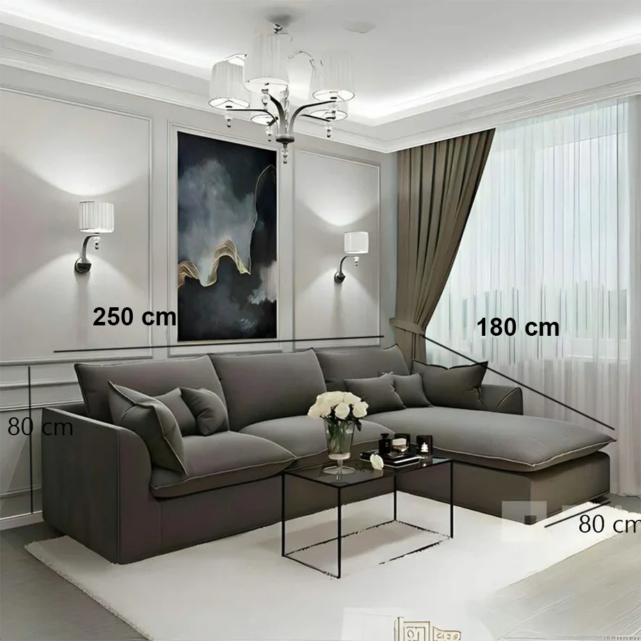 ركنة خشب موسكي 180*250*80*80 سم - HOM179