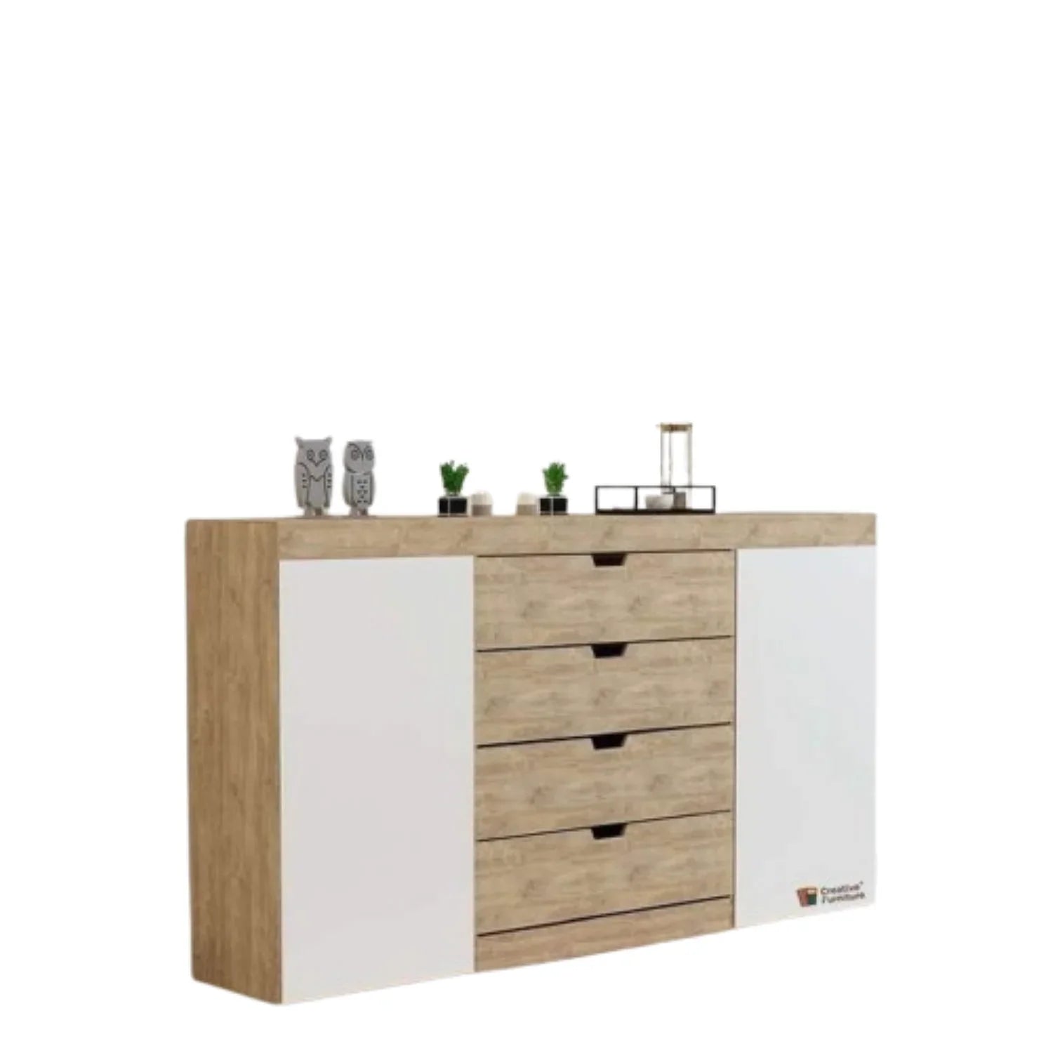 بوفيه خشب ام دي اف، 160*40*80 سم