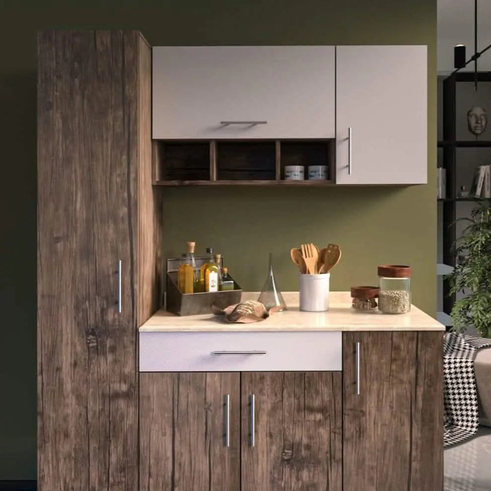 مطبخ خشب ام دي اف، 3 قطع