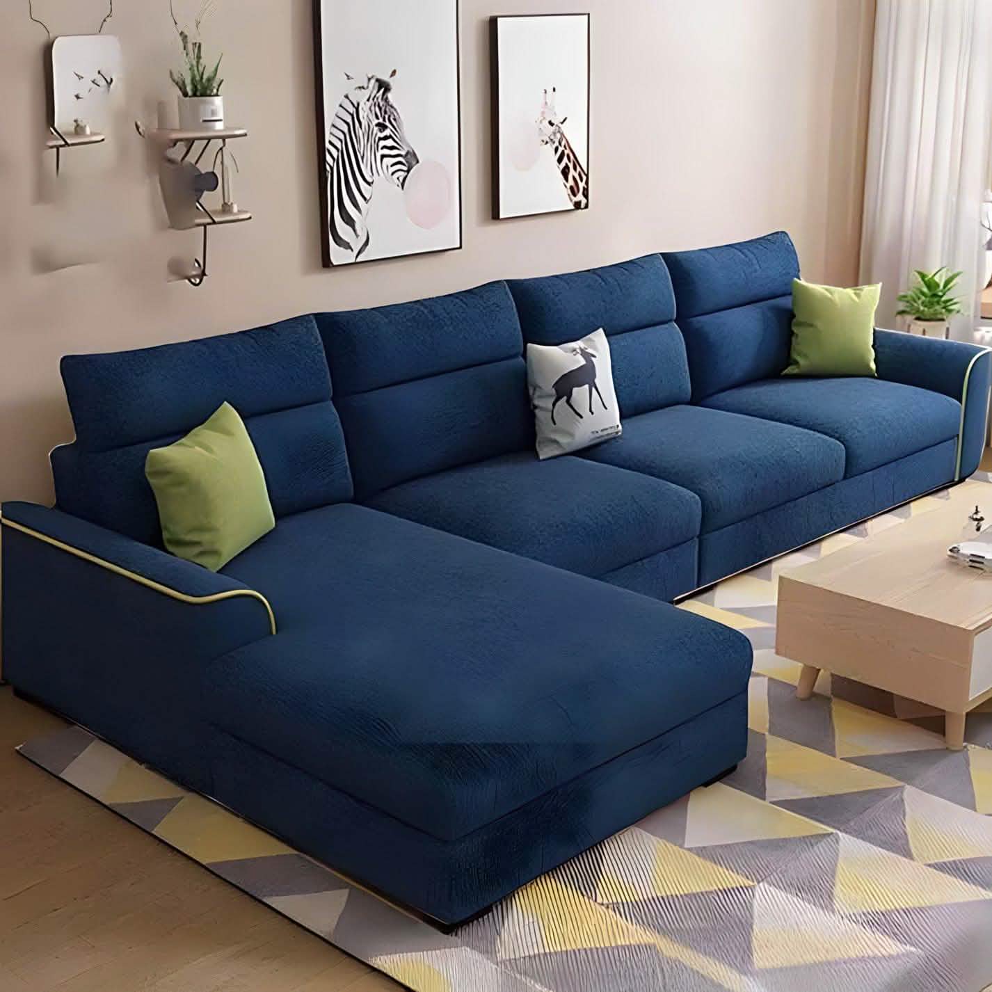 ركنة خشب زان أحمر 340*180*70 سم - KAR67 Karma Furniture