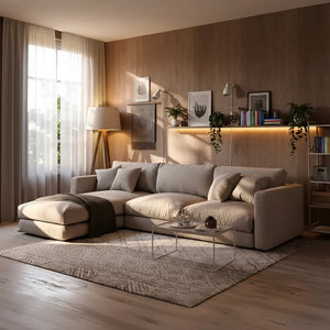 ركنة خشب زان، 250*180*85 سم