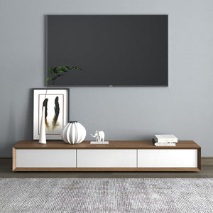 ترابيزة تليفزيون خشب ام دي اف، 160*35*25 سم