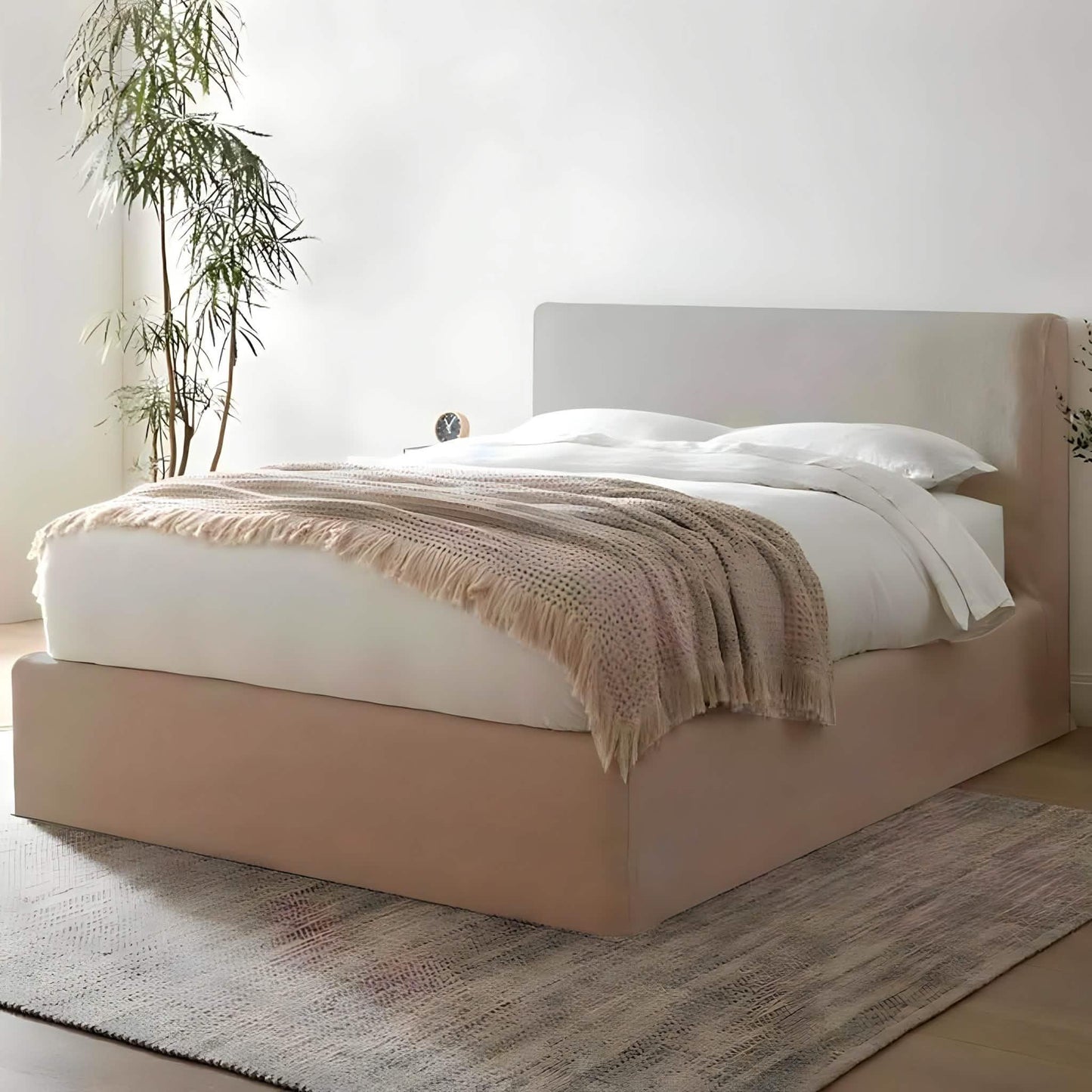 سرير فردي خشب موسكي، 100*195*120 سم