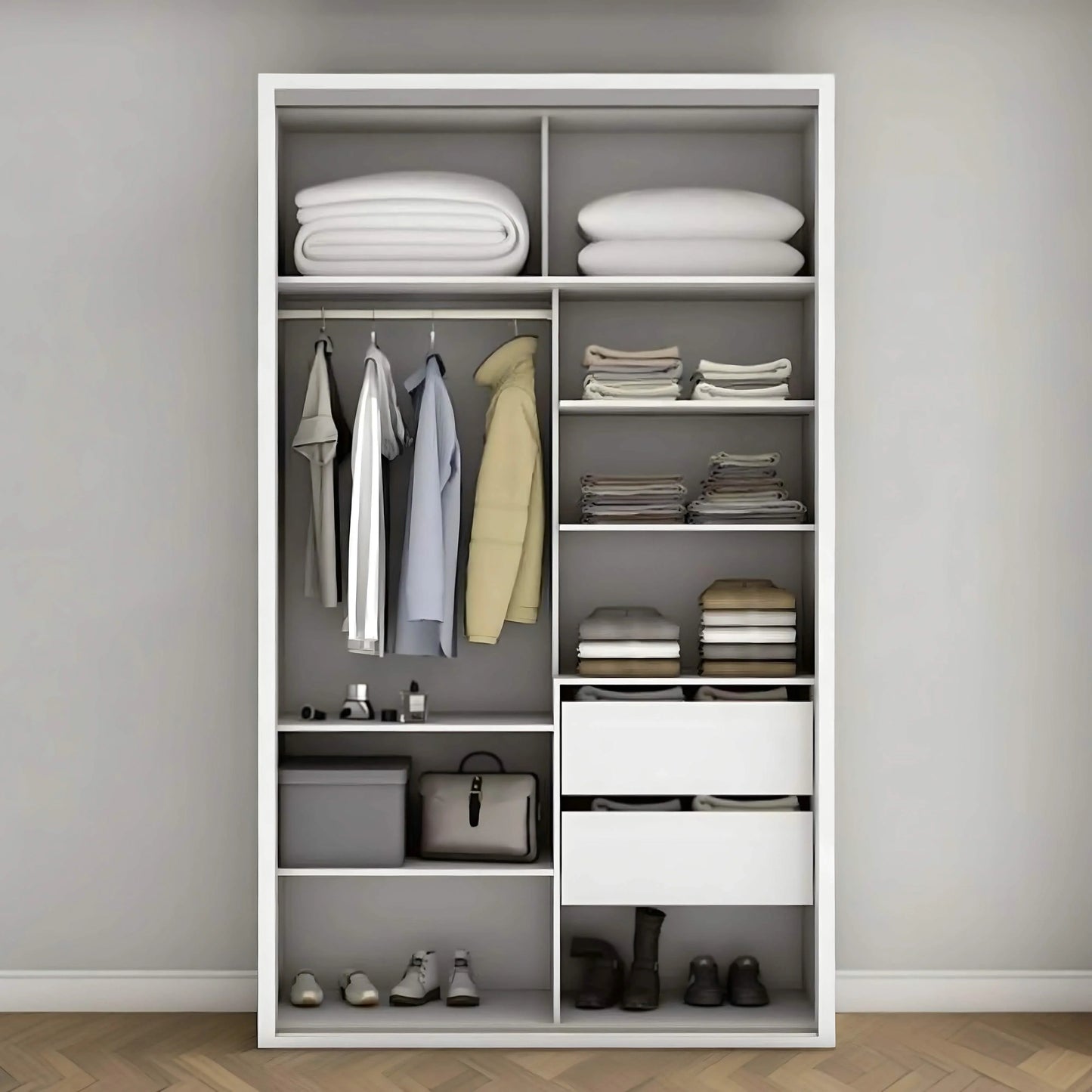 دريسنيج خشب ام دي اف، 100*40*200 سم