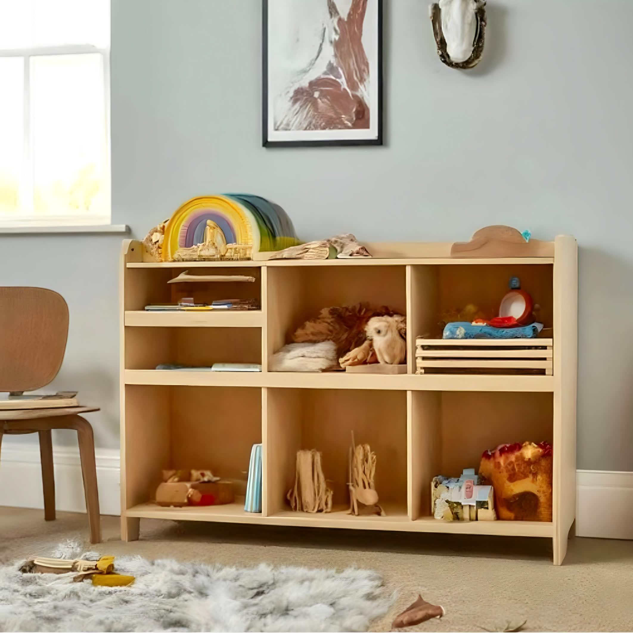 وحدة تخزين خشب ام دي اف، 80*35*75 سم