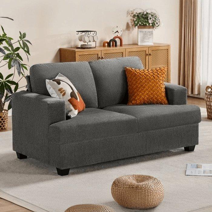 كنبة خشب زان 170*85*75 سم - MAS17 - Homix