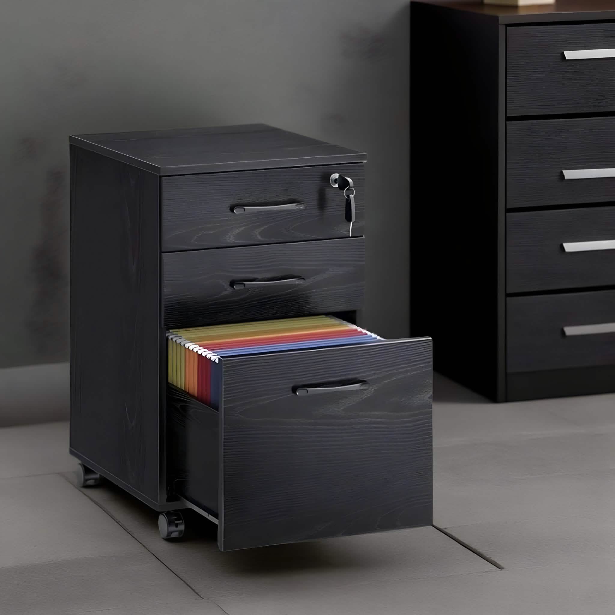 وحدة تخزين مكتبية خشب ام دي اف، 45*45*50 سم