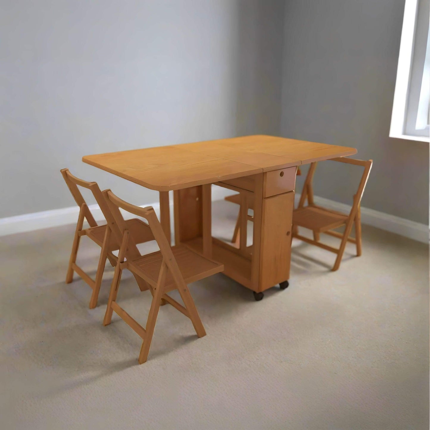 تسوق الأن من هومكس ترابيزة سفرة خشب زان أحمر - خشب كونتر - MAR26 بأفضل سعر وأفضل جودة