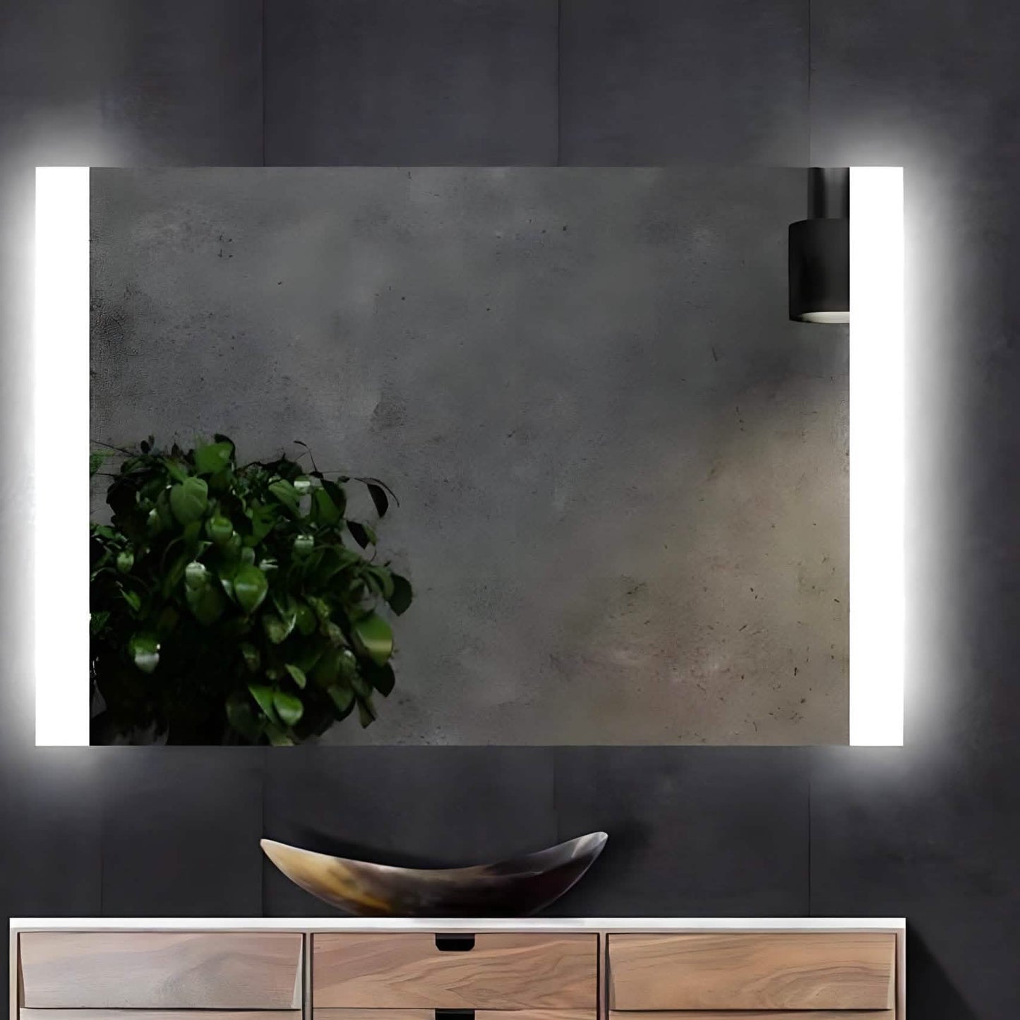 مرايا مستطيله 60*3*80 سم - MOS66