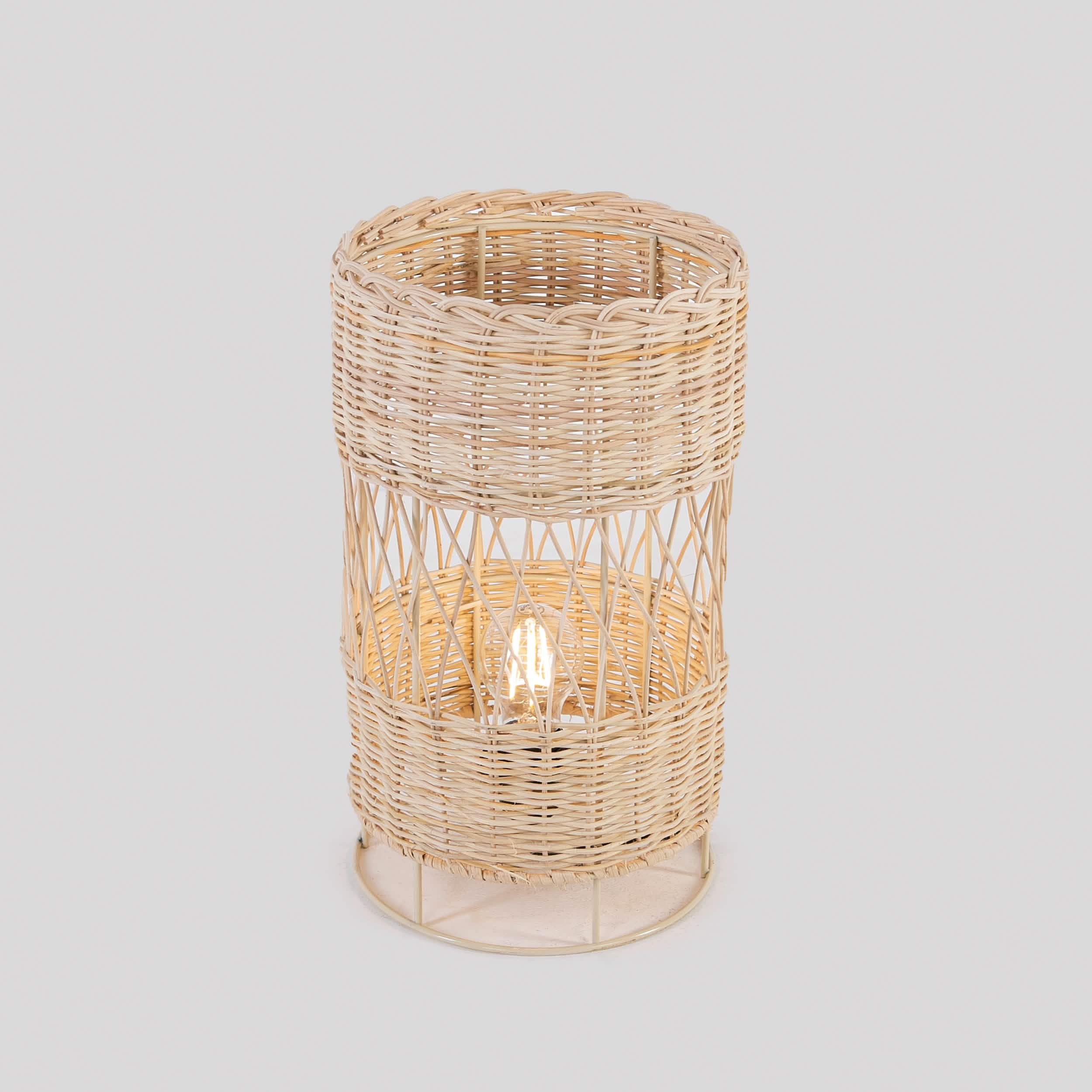 أباجورة أرضية خيزران، 25*35 سم