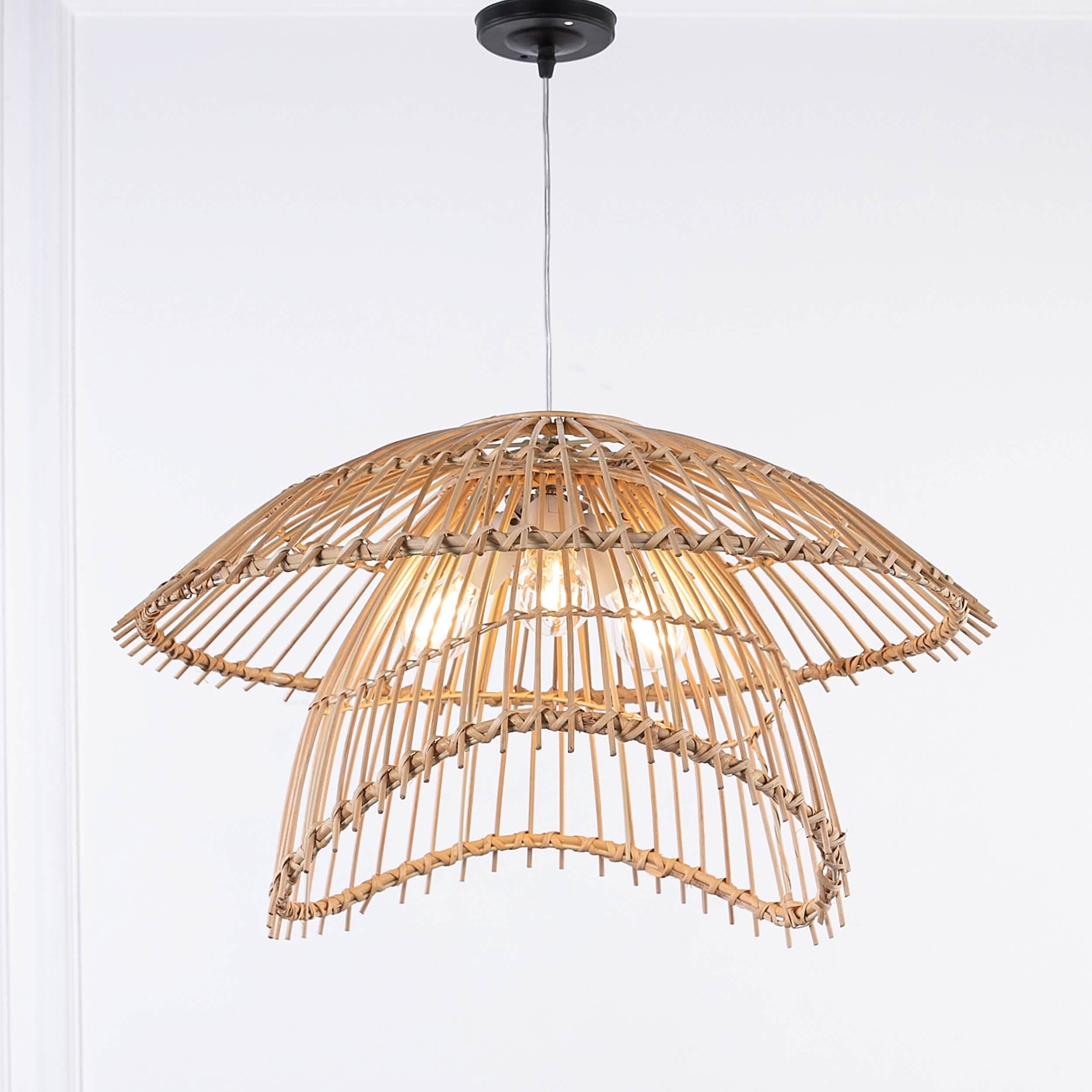 نجفة خيزران، 50*75 سم