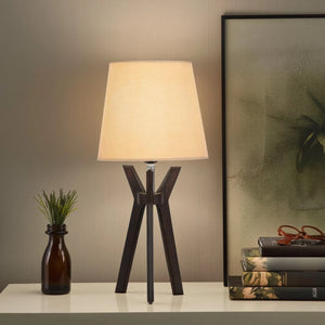 أباجورة خشب زان، 23*45 سم