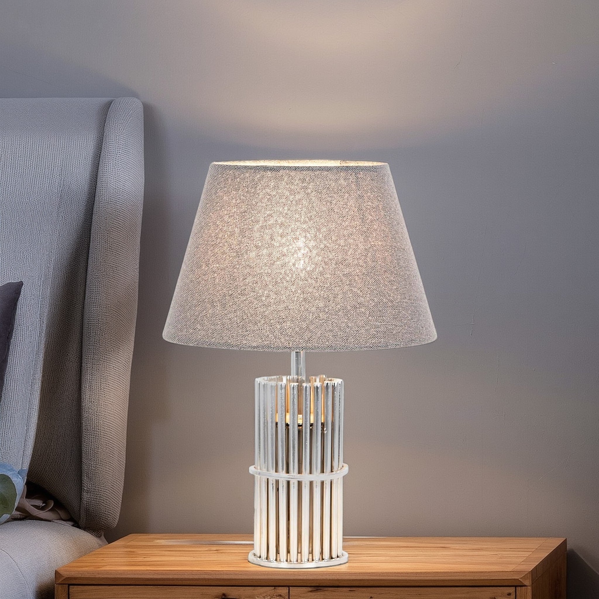 أباجورة خشب زان، 30*50 سم