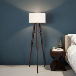 أباجورة أرضية خشب زان، 45*160 سم